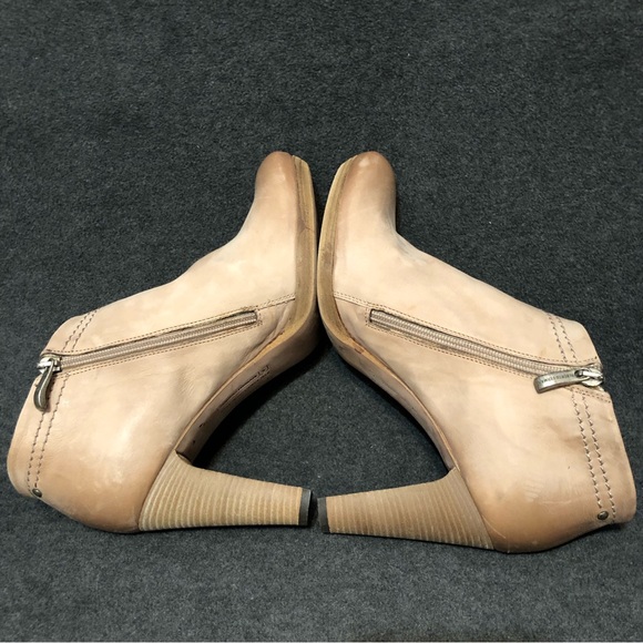 Alberto Fermani Women’s Brown Leather Almond Toe Heel Ankle Bootie Sz 41 US 10.5 - Picture 9 of 10